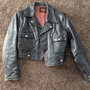 Vintage Harley Davidson leather jacket